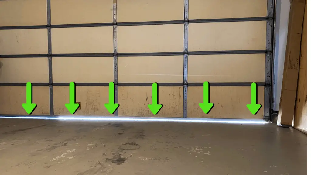 How To Adjust The Gap At Bottom Of, Garage Door Track Adjustment Diy