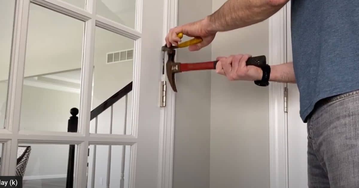 How To Fix An Interior Door That Won't Latch Everyday Home Repairs