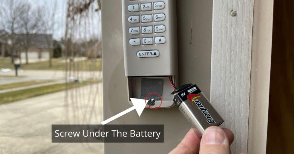 chamberlain garage door opener keypad reset