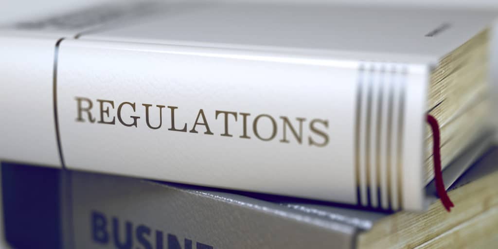 Image of regulation book