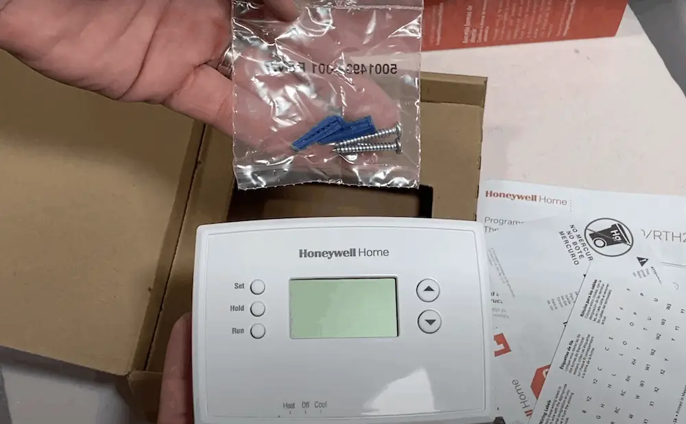 new Honeywell thermostat