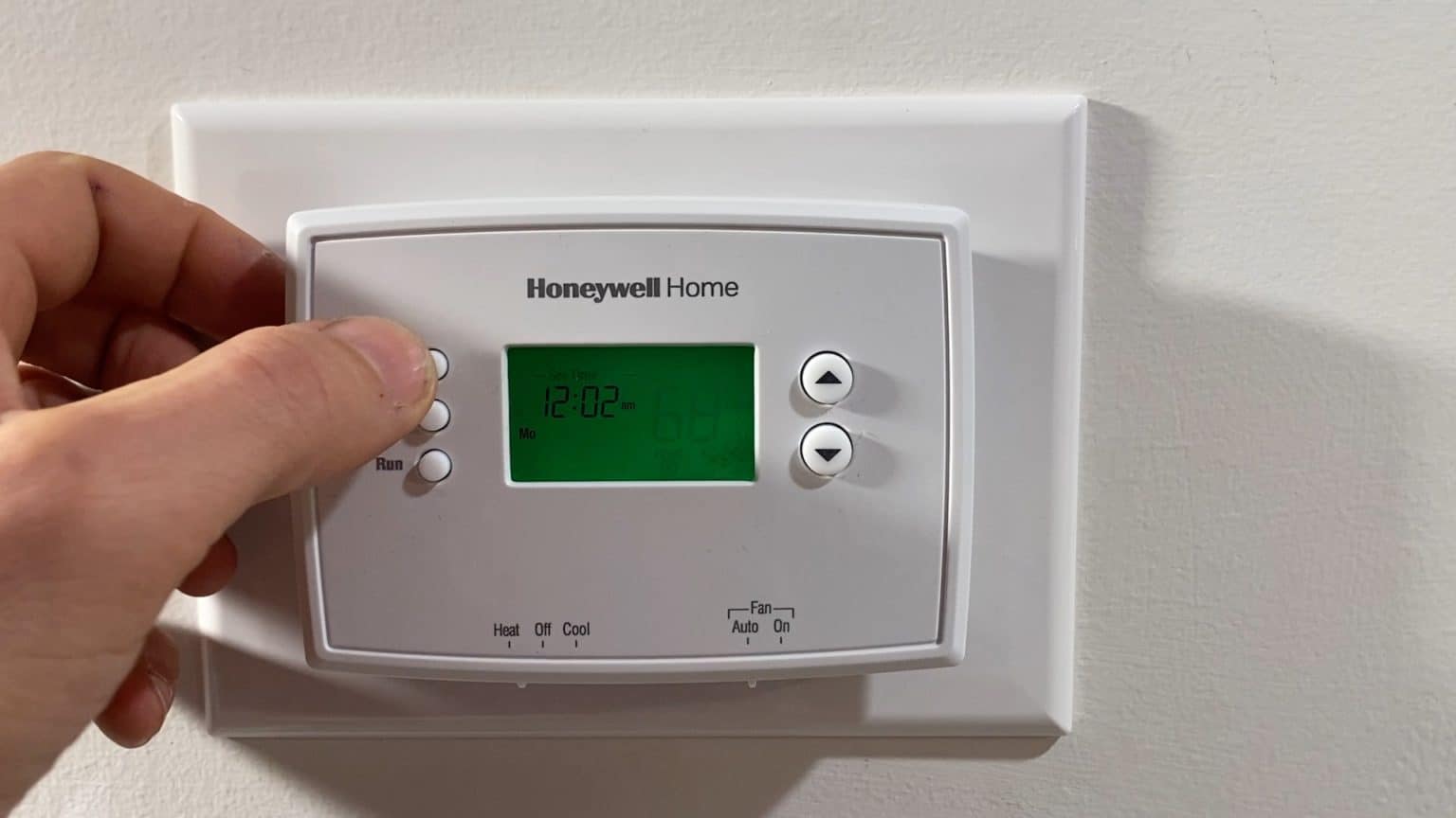 How To Install A Honeywell Thermostat Instructions Resetting 0443