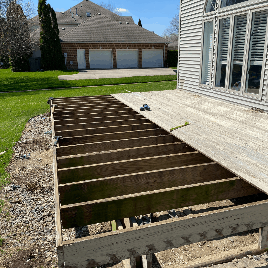 rebuilding a deck
