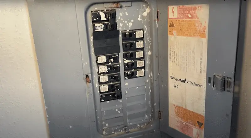 Main electrical panel