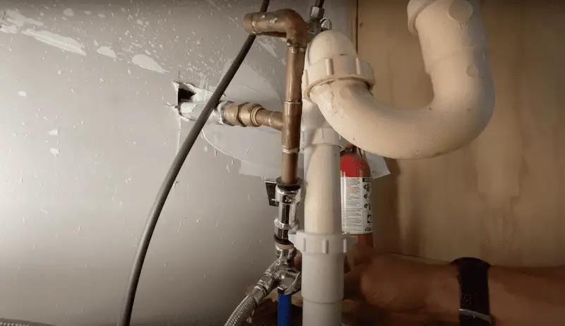 Interior water lines