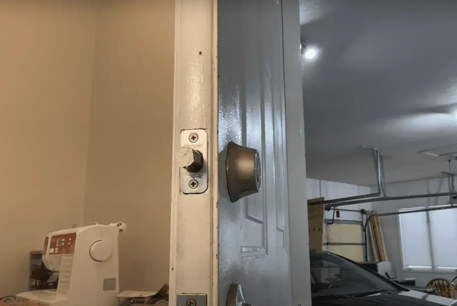 Misaligned Deadbolt Lock