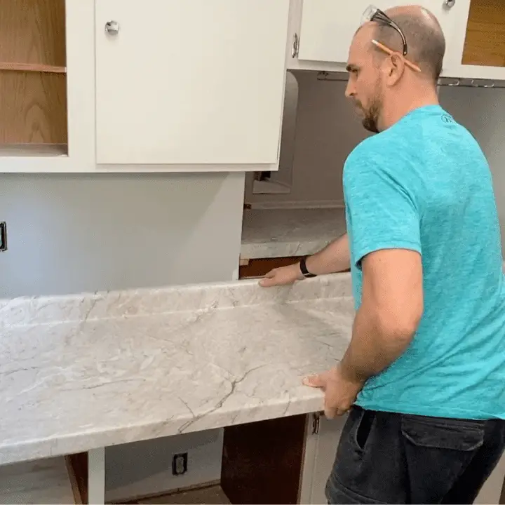 Installing A Galley Style Kitchen Laminate Countertop