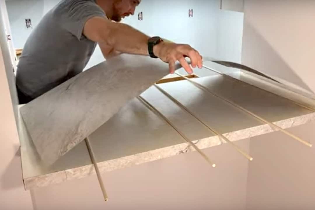 How to Install Sheet Laminate on a Countertop