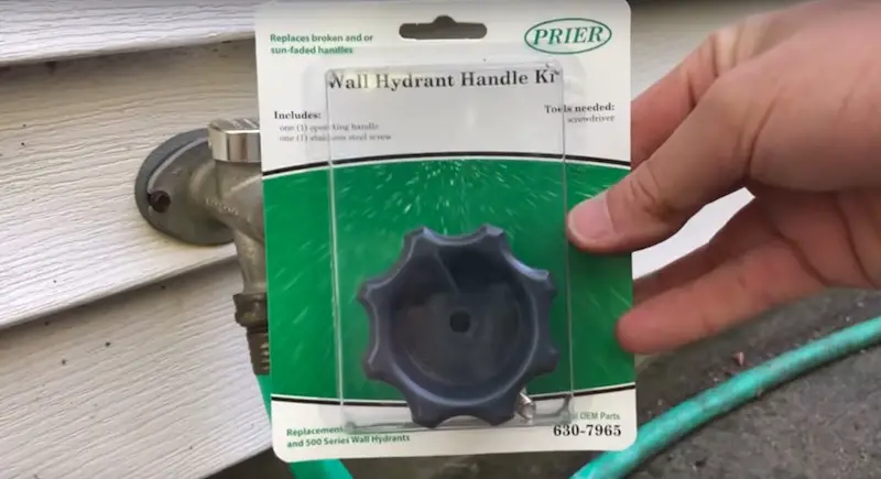 The wall hydrant handle kit