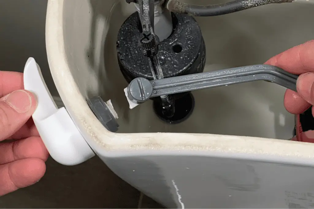 How To Replace A Toilet Handle Still Flush When It s Broken 