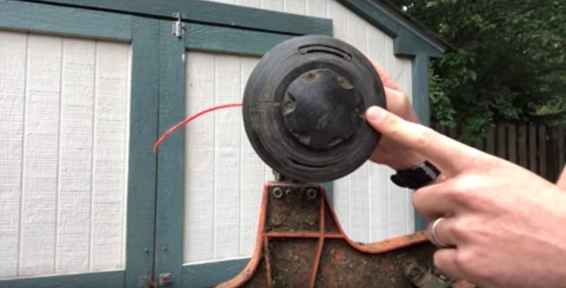 how to replace pull string on stihl weedeater