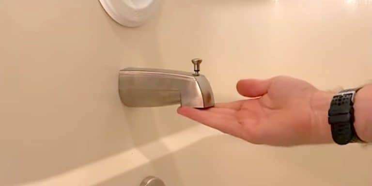 How To Replace A Delta Tub Spout Everyday Home Repairs   New Spout Mounted 768x384 