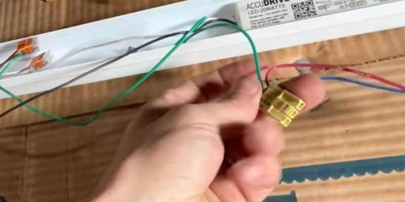 Quick disconnect allows for easy wiring or repairs