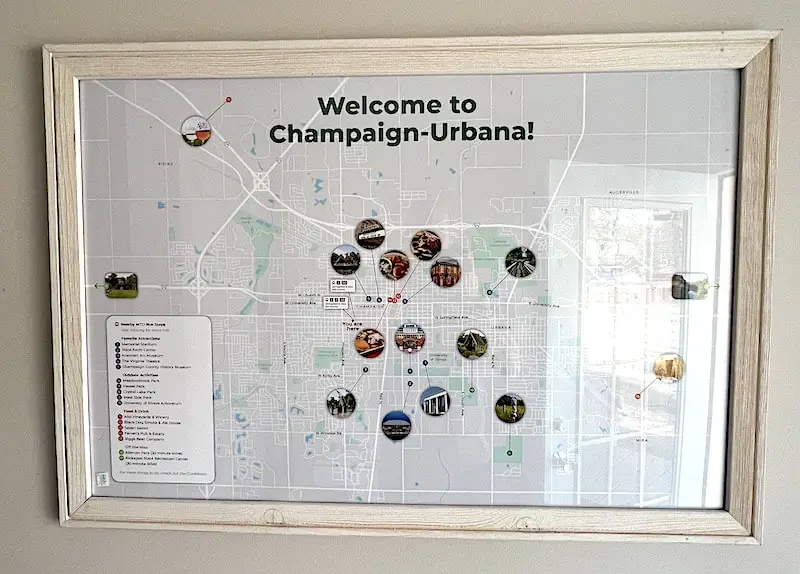 Finished product: Custom “Things to Do” Airbnb map 