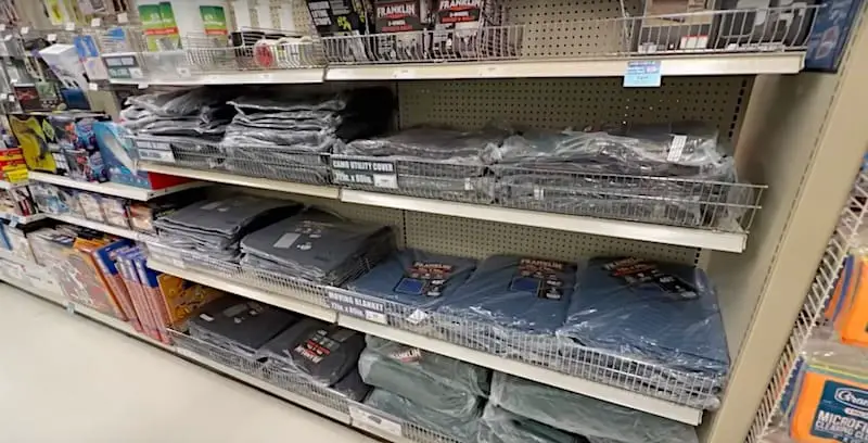 Buying moving blankets at Harbor Freight can save you a bundle