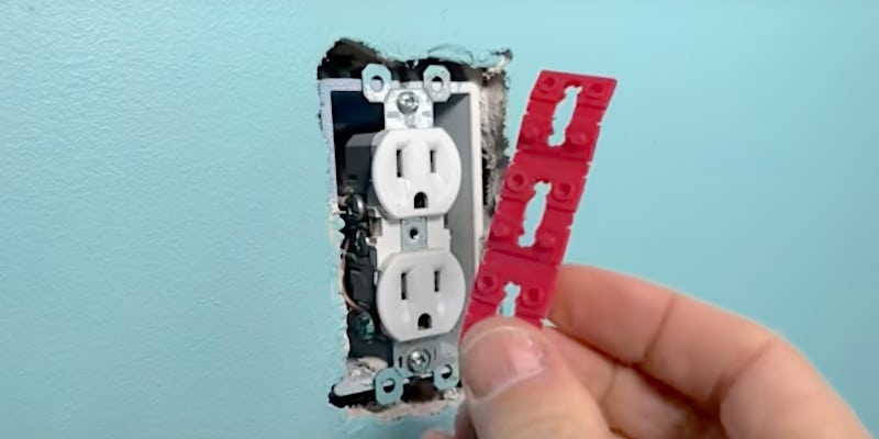 How to Fix a Sunken Outlet: Outlet spacers