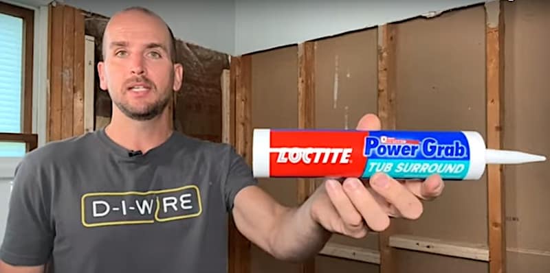 Loctite Power Grab adhesive for tub surrounds