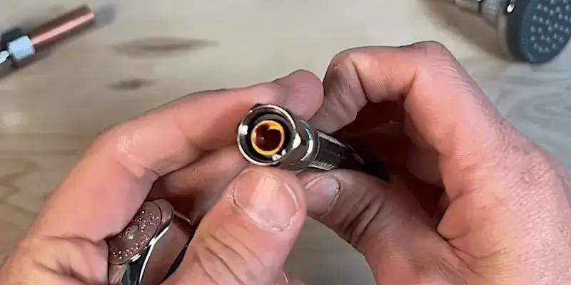 The rubber seal inside this flexible tubing is self-sealing