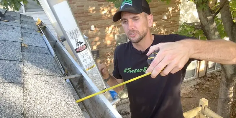 Measuring the gutters